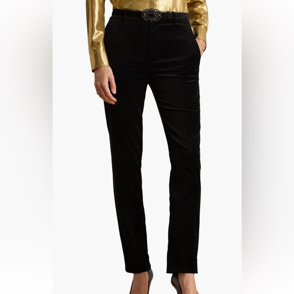 Lauren Ralph Lauren Stretch Ankle Straight Pants - Size 12